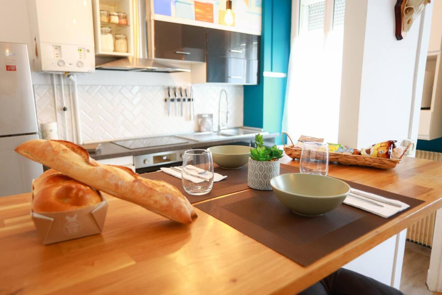 50 Nuances Remoises Apartment Reims Bagian luar foto